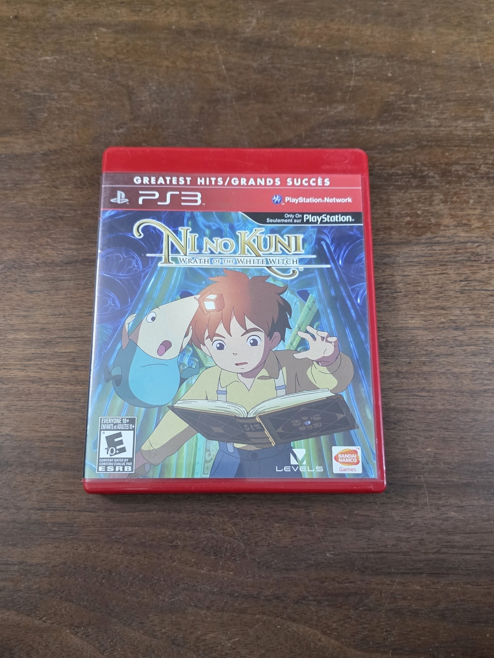 PS3 Ni No Kuni Wrath Of The White Witch greatest hits Game CIB